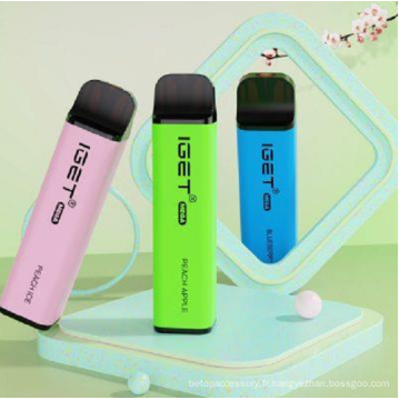 Iget Mega 3000 Puffs jetable Vape Blackberry